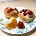 葵＊＊'s cooksnap of when they made 簡単ウインナーロール.