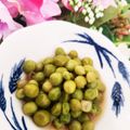 ゆるмαмα's cooksnap of when they made えんどう豆の煮物.