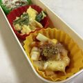 papikun's cooksnap of when they made レンジで時短！冷凍ポテトのピザ☆お弁当に.