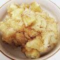 konasan☆'s cooksnap of when they made 電子レンジ★じゃが芋のごまだれ和え.