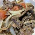 半熟王子's cooksnap of when they made 牛肉トマト炒め 爽やかレモンバターソース.