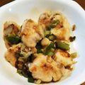 amiamikk's cooksnap of when they made ネギ塩チキン.