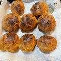 クックCRNP0Y☆'s cooksnap of when they made ホットケーキミックスで簡単シュークリーム.