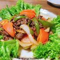 あっちゃんキッチン♪'s cooksnap of when they made トマト入り牛肉と野菜の甘酢炒め.