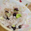 大食い野郎's cooksnap of when they made 赤えんどうの豆ごはん.