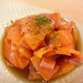 はちぞうさん's cooksnap of when they made サーモンのカルパッチョ.