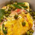 クックCQ0AR3☆'s cooksnap of when they made 天津飯（かに玉丼）.