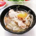クックE662AA☆'s cooksnap of when they made 手羽先で簡単サムゲタン(參鶏湯)風スープ.