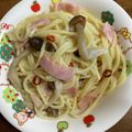 めんみちゃん♡'s cooksnap of when they made ☺簡単♪たっぷりきのこのペペロンチーノ☺.
