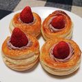 Sweet-Mango's cooksnap of when they made 簡単可愛いイチゴパイ♪.