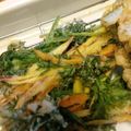 mina☆mina☆'s cooksnap of when they made サクサク♪にんじん葉のかき揚げ.