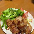 リョコさおりタカ71's cooksnap of when they made 簡単☆鶏もも肉のジューシーから揚げ♪.