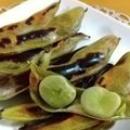 ＊＊ラテ＊＊'s cooksnap of when they made そら豆☆簡単焼いただけ♪.