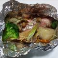 attunIIO's cooksnap of when they made テケトー料理14☆鮭のアルミホイル焼き.