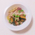 まあまま☆0403's cooksnap of when they made 甘酒で作る、かぼちゃのそぼろ煮.