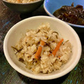 rlchan's cooksnap of when they made 塩こんぶとちりめんじゃこの炊き込みご飯.