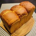 ＡＭＧ's cooksnap of when they made ＊ふわふわ！山食パン（中種法）＊.