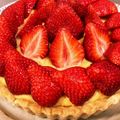 くっくーせんちょ's cooksnap of when they made ☆簡単 カスタード イチゴタルト☆.