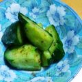 クック3D63YZ☆'s cooksnap of when they made 茅乃舎だし。きゅうりあえ.