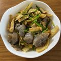 まめ郎's cooksnap of when they made こんにゃくときのこのガーリックバター醤油.