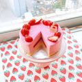 あやちん０８１６'s cooksnap of when they made いちごミルクチーズムースケーキ.