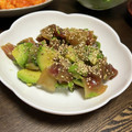 クロ８５'s cooksnap of when they made 【即席おつまみ】マグロとアボカドの漬け.