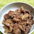 ささささ＆＊'s cooksnap of when they made ポン酢で簡単♪かしわ(親鶏)の煮物★.