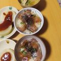 よちりん's cooksnap of when they made さわらの刺身漬け丼.