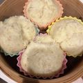 momoka0225's cooksnap of when they made バナナヨーグルト蒸しパン♡離乳食・おやつ.