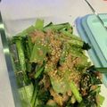 ゆりはるみ♡'s cooksnap of when they made ＊小松菜と油揚げ、ツナの炒めもの＊.
