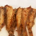 ママメイン！時々子供's cooksnap of when they made 居酒屋風♪はたはたの唐揚げ.