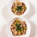 みぽぽ37's cooksnap of when they made 簡単！豚バラとレタスの塩レモン炒め.
