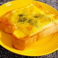 t0mt0mt0m's cooksnap of when they made チーズカレートースト☆.