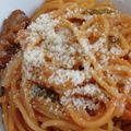 ぷくりる's cooksnap of when they made 水漬けパスタの糸引くナポリタン.