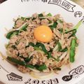 ゆっち0908's cooksnap of when they made 豚挽き肉ニラモヤシ玉スタミナ丼.