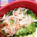 わたさな2016's cooksnap of when they made 簡単！ブロッコリーとカニかまの中華風炒め.