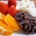 yumelon88's cooksnap of when they made かわいい和スイーツ♪★いちご白玉ぜんざい.