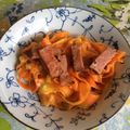 ほもさぴくろまによん's cooksnap of when they made この美味しさ奇跡！！人参だけカルボパスタ.