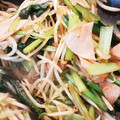 カカツツ's cooksnap of when they made 小松菜とハムの中華炒め.