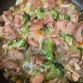 ☆h_mami_y☆'s cooksnap of when they made 鶏肉とブロッコリーのチーズ煮込み.