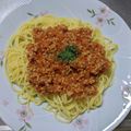 きらきら4026's cooksnap of when they made 手作りミートソースで☆パスタ.