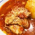 niemay's cooksnap of when they made 電気圧力鍋で◎鶏モモ肉のトマト煮込み.