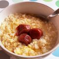 Eire's cooksnap of when they made 生米から作るたまごがゆ.