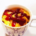 ＊arice＊'s cooksnap of when they made 究極の時短♡マグカップで半熟オムライス.