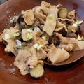 時々肉を食べたい's cooksnap of when they made 茄子と椎茸と豚バラの炒め煮.