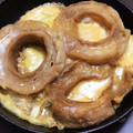 居酒屋まるみ's cooksnap of when they made すき焼きのタレで♪車麩の卵とじ.