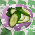 クック021E2T☆'s cooksnap of when they made きゅうりのわさび漬け.