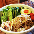 ダッフィーニーうに's cooksnap of when they made ふるる冷麺 ツナマヨ.