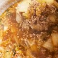 もぐもぐもえか's cooksnap of when they made 簡単！早い！旨い！！キムチ春雨スープ☆.