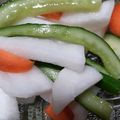 ヨッシーだなも's cooksnap of when they made ＊夏のお漬物＊スタミナ漬け.